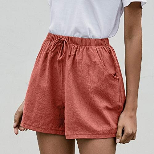 Fragarne kratke hlače za tinejdžerske djevojke Ležerne ljetne žene joge hlače sa džepovima