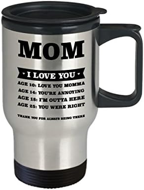 Volim te mama putnicu - hvala mama šalicu / cup-mama, volim te krigla kafe