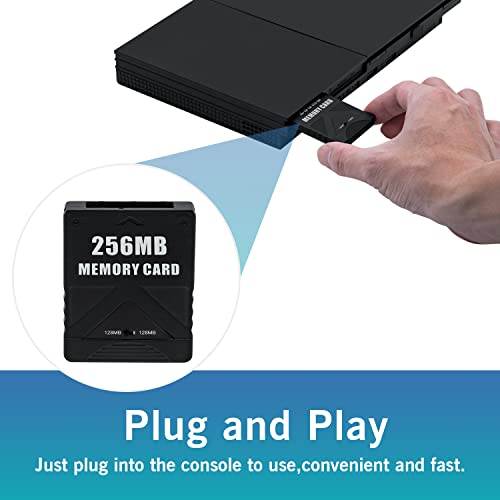 Tolesum 256mb igra memorijska kartica za PS2, High Speed Data Accessories kompatibilan sa Playstation 2
