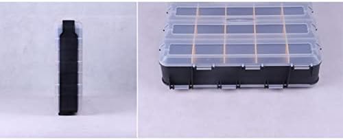 YCFBH 12-inčni alat Toolbox Dvostrani plastični prenosivi dijelovi Klasifikacija alata Klasifikacija kutija 320x270x80mm
