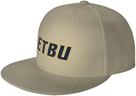 Cwokakde East Texas Baptist University Logo šešir HOP ravni račun BIM bejzbol kape Podesivi bijeli kamiondžija