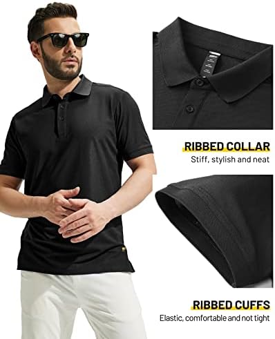 Mier muške golf polo majice redovne modne majice u modu