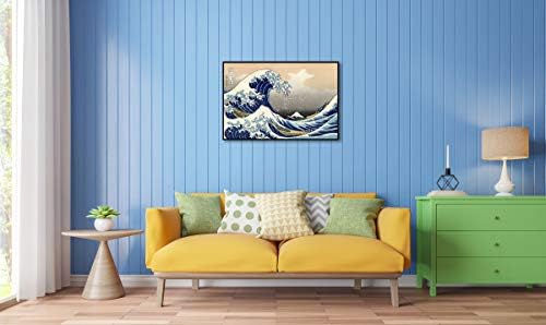Wieco Art Framedred Art veliki talas Kanagawa Katsushika Hokusai Giclee platno štampa zid Umjetnost apstraktno morski pejzaž slike