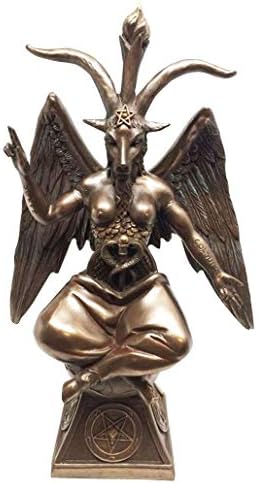 Pacifički poklon pribor Goat Baphomet sotonizam Sabljački skulptura, bronza
