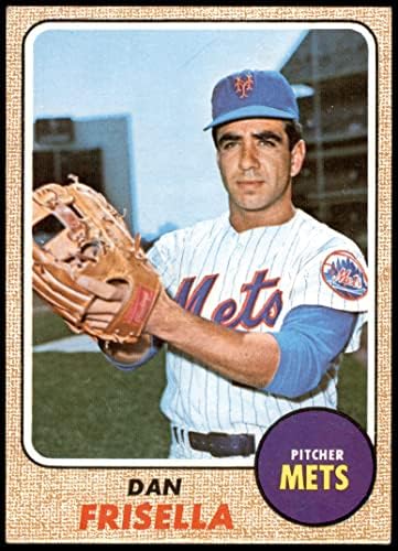 1968 TOPPS 191 a Danny Frisella New York Mets Ex / MT + Mets