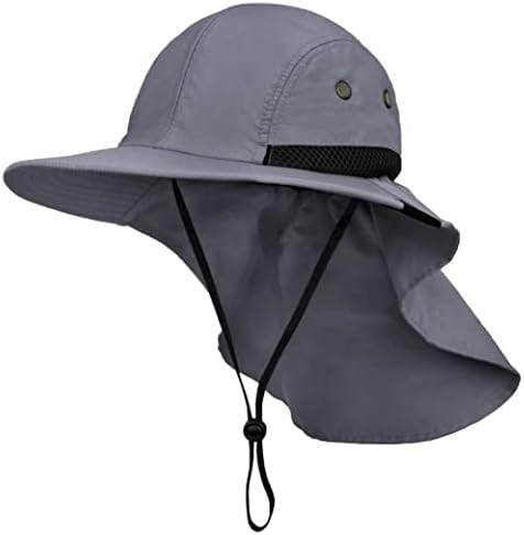Sun Cube Ribolovni šešir sa otvorom za zaštitu od sunca, planinarski šešir za muškarce za muškarce safari kape, sunčana šeširna plaža