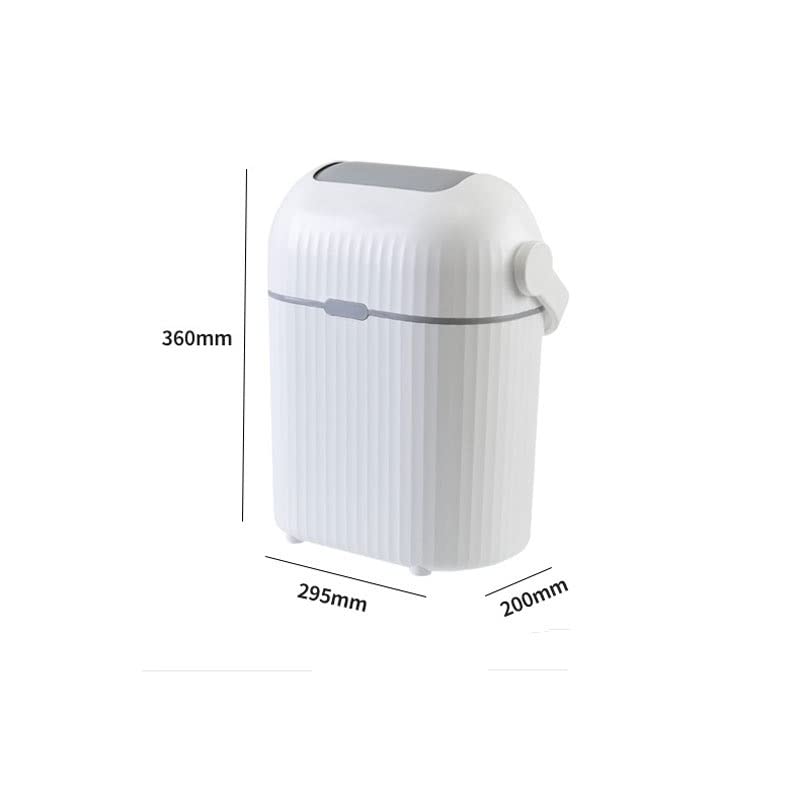 UXZDX Portable Shake pokriće zapečaćeno smeće za brtvene smeće može kupatilo kupatilo, plastična brtva ručica za pohranu