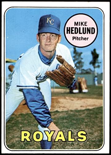 1969 TOPPS 591 Mike Hedlund Kansas City Royals Dean's Cards 5 - Ex Royals