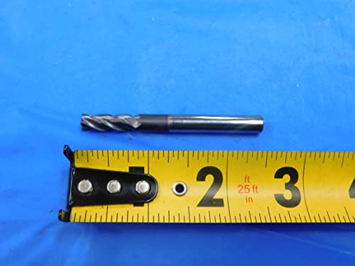 SAD 6mm od ALTIN kvadratni ugao karbidni krajnji mlin 1/4 drška 4 centralno rezanje Flaute-MH3458AA2