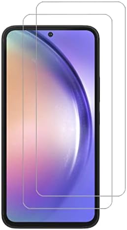 VIESUP za Samsung Galaxy A54 5G HD Clear zaštitnik ekrana kaljeno staklo - [2pack] 9h tvrdoća futrola prilagođena zaštiti od ogrebotina