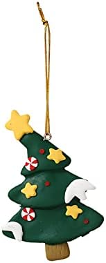 Teal Garland za kamin Božićno drvce Mekani gline privjesak Božićni privjesak Privjesak hladnjak ukras ukrasni uskršnji jaja za prikaz