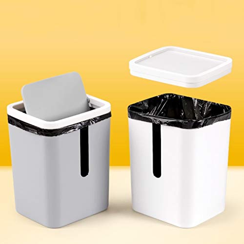 ZHAOLEI Creative Mini mala kanta za smeće desktop korpa za smeće kućni sto plastični Kancelarijski materijal kanta za smeće kanta