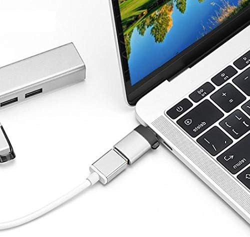 Boxwave Cable kompatibilan sa Hytera SC580 - USB-C do portchangera, USB Type-C OTG USB prijenosni privjesak za Hytera SC580 - škriljevca