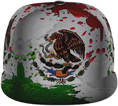 Slatka Meksiko zastava šešir meksičke zastave Baseball Cap Muškarci Žene Slatki ispis Podesivi bejzbol kape Kape