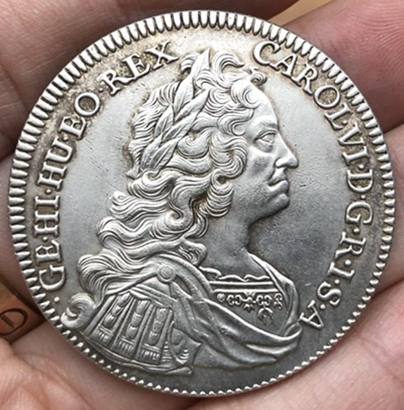 1733 Austrijski kovanice bakreni srebrni sakupljani kovanica kovanica za obrtni kovanice mogu puhati