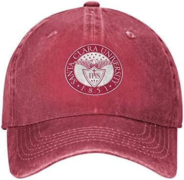 YTulhtp Santa Clara University Logo oprane traper bejzbol kapa Podesivi uniseks, bejzbol kape personalizirani traper šešir.