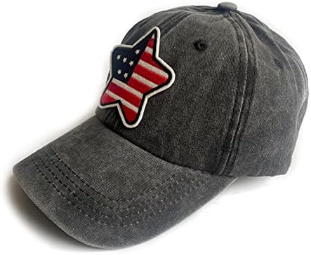 Američka američka zastava za bejzbol šeširi za muškarce Vintage oprao je nekovane vojne vojne hat hat bejzbol kape