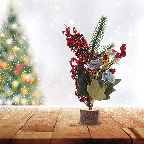Abaodam 2pcs Creative Christright Treence Ornamenti Mini Božićne drveće Domaći ukrasi