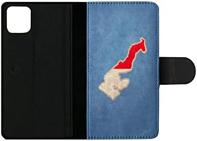 Monako Nacionalna državna zastava FLIP novčanik poklopac za telefon za Apple iPhone 11 PRO MAX