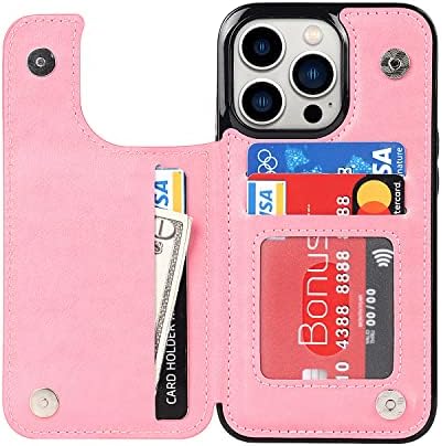 ACXLIFE iPhone 13 Pro Case 13pro novčanik kartica držač slučaj, zaštitni poklopac sa Kreditnim Slot držač i tanka kožna torbica za