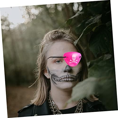Healeved 12pcs ciklops maska ​​za oči Halloween favorizirati pirateske maske za patch zakrpu šminke poklon viking poklon makeup dekor