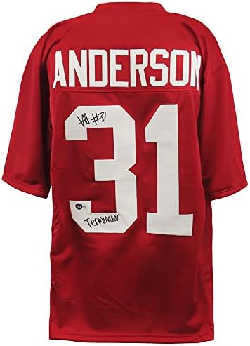Hoće li Anderson potpisati Fudbalski dres Crvenog prilagođenog fakulteta W / Terminator -