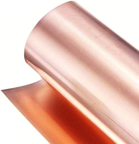 Z Create dizajn Mesingana ploča bakar Cu metalni lim 200mmx200mm-debljina: 2 mm metalna bakrena folija