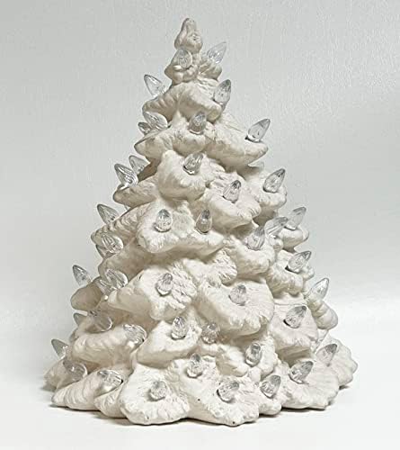 Nacionalna ARTCRAFT® mala twint-stilske keramičke božićne svjetlo - kristalno čišćenje