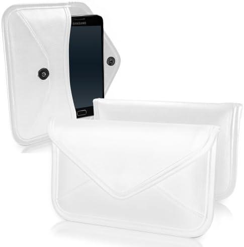 Boxwave Case kompatibilan sa zebra TC20 - Elite kožna glasnik torbica, sintetički kožni poklopac koverte za kovertu za Zebru TC20