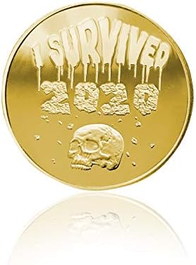 Lixiliw 2020 preživjelog kovanica, dvostrani komemorativni novčić, preživio sam komemorative 2020, sjećam se 2020 poklon za prijatelje