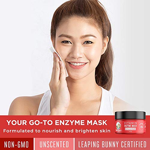 Vitaminska enzimska maska Maryruth's-74% organskih sastojaka, vitamina i glikolne kiseline nežno uklanjaju mrtve ćelije kože kako