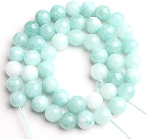 Song Xi Cyan Angelite 6mm kamene okrugle perle za izradu nakita od 15 inča perle