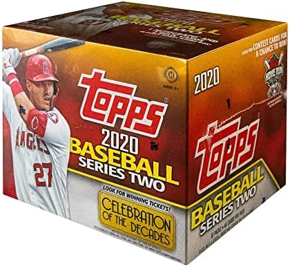 2020 TOPPS serija 2 Baseball HTA Hobby Jumbo 6-box futrola