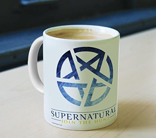 Trend Setters Supernatural-Pentagram-sam i Dean šolja za kafu Ltd.