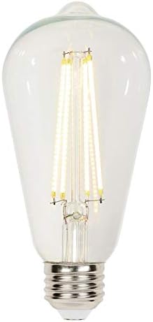 Westinghouse rasvjeta 4518300 6.5 Watt ST20 dimabilna prozirna filamentna LED sijalica, Srednja baza, Jednostruka