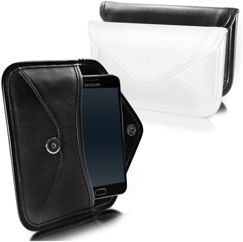 Boxwave Case Kompatibilan sa LG W10 Alpha - Elite kožna messenger torbica, sintetički kožni poklopac koverte za kovertu za LG W10