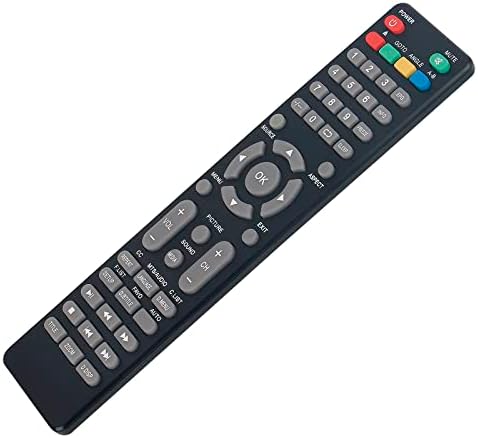 Perspescin Zamijenite infracrveni daljinski upravljač za osobu za osoblju TV DVD TVD1805-22 TVD1801-32 TV1703-13 TV1705-19 TVD1801-24