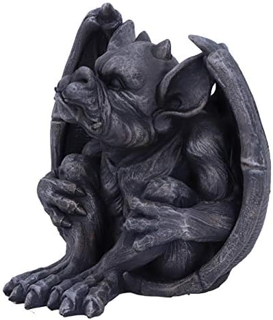 Nemesis sada Crna Hugo tamna grotesque Gargoyle figurica, 12.5cm