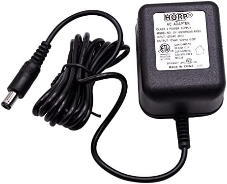 Hqrp AC Adapter kompatibilan sa Roland BRA-120 CL-50 DS-330 EH-50 GE-21 DL-50 DR-660 GR-09 JX-1 SPD-11 SPD-20, kabl za napajanje,