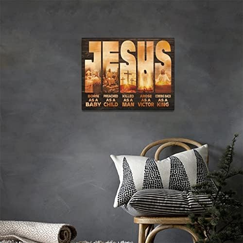 Isus Bog zidna Umjetnost Isus i Janjeći križ slike zidni dekor Krist religiozno platno slikarstvo Print kršćanska vjera Inspirativni