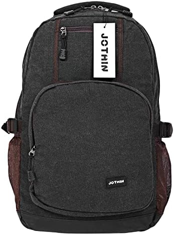 Jothin školski ruksak za laptop ruksake za knjige za putovanja ili radnog radnog rafa za muškarce ženske platnene ruksak