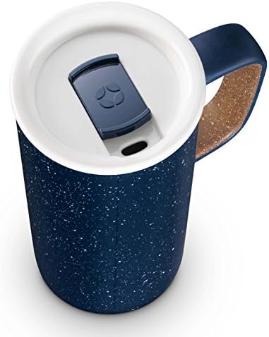Ello Campy vakuum izolirana putna krigla sa klizačem za propuštanje i udobna ručka za nošenje, savršena za kafu ili čaj, BPA besplatno,