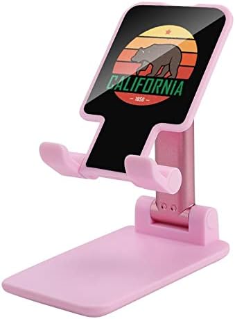 California Republic Bear Funny Sklopivi stolni nosač mobitela Portable Podesivi pribor za štand