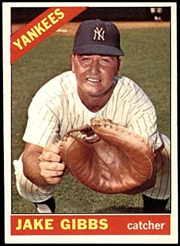 1966. Topps # 117 Jake Gibbs New York Yankees NM Yankees