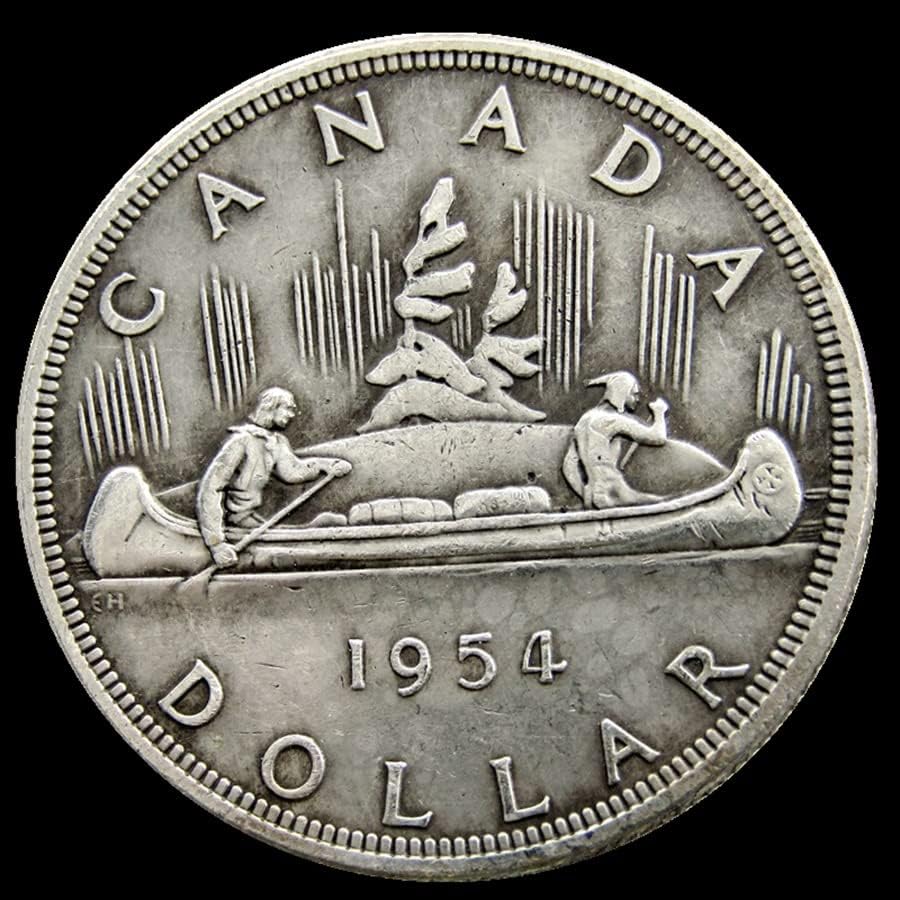 10 Spoljni reproduktivni kovadići kovanica kanadskih dolara 1953-1966