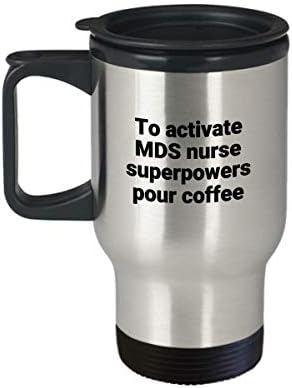 MDS medicinska sestra za putovanja Funny sarkastični novost od nehrđajućeg čelika minimalni skup podataka o sestrincima