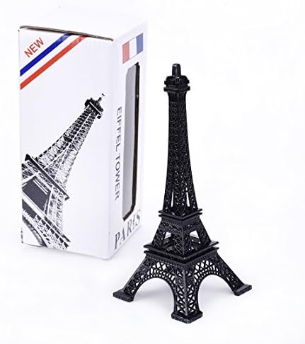 Eiffelov toranjski kip, 7 inčna legura metalna kolekcionarska figurica replika soba za suvenir, Pariz Eiffel Tower Party Dekoracija