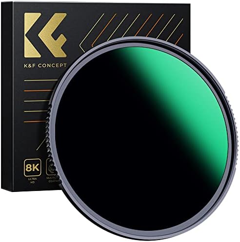 K & amp;F Concept 67mm ND1000 ND Filter za sočiva, HD vodootporni Super Slim 28 višeslojni premazi stakleni Nano-X MRC Filter za sočiva