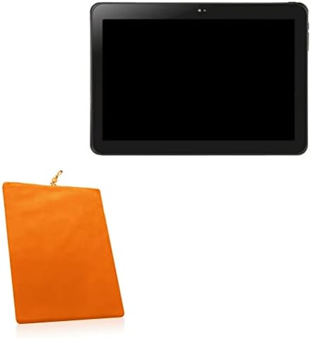 Boxwave Case kompatibilan sa PIPO P9 RK328 - baršunastom torbicom, meka Velor tkaninska torba sa marakom za pipi P9 RK328 - Bold Orange