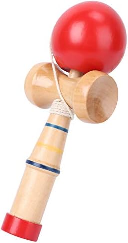 Kisangel drvene igračke Mini drvo za ulov i igra ručna koordinacija očiju za hvatanje čaša japanska Kendama Xmas poklon drvene drvene
